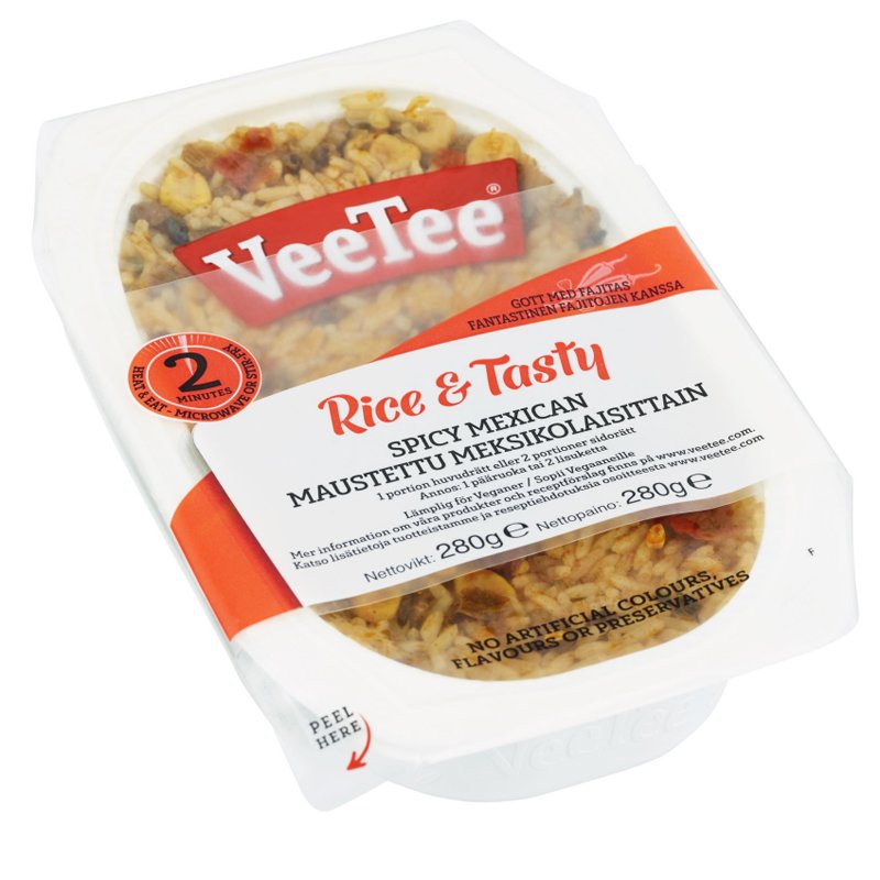 "Spicy Mexican" Riisiateria 280g - 32% alennus