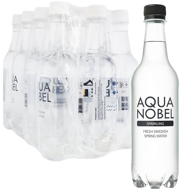 Kokonainen laatikko: Hiilihapotettu Vesi 12 x 50cl - 67% alennus