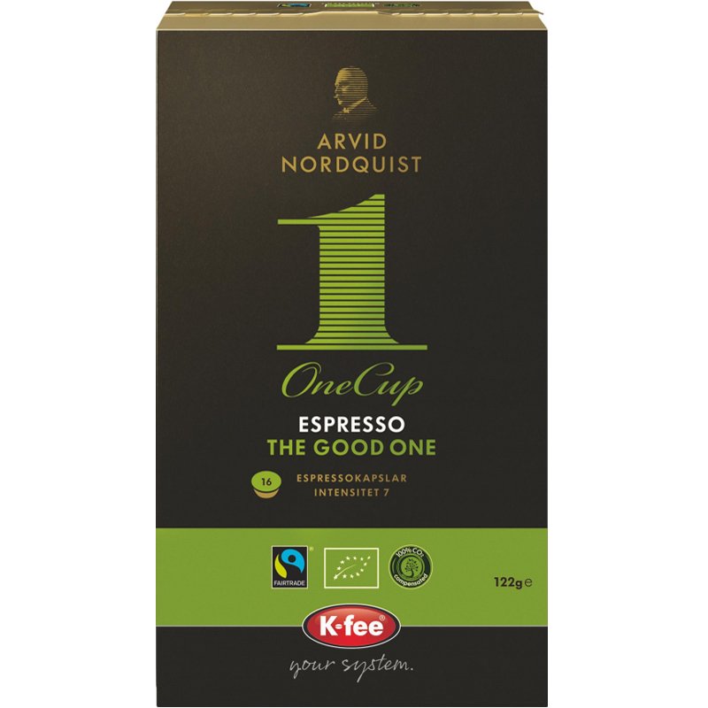 Kahvikapselit "The Good One" 16 kpl - 33% alennus