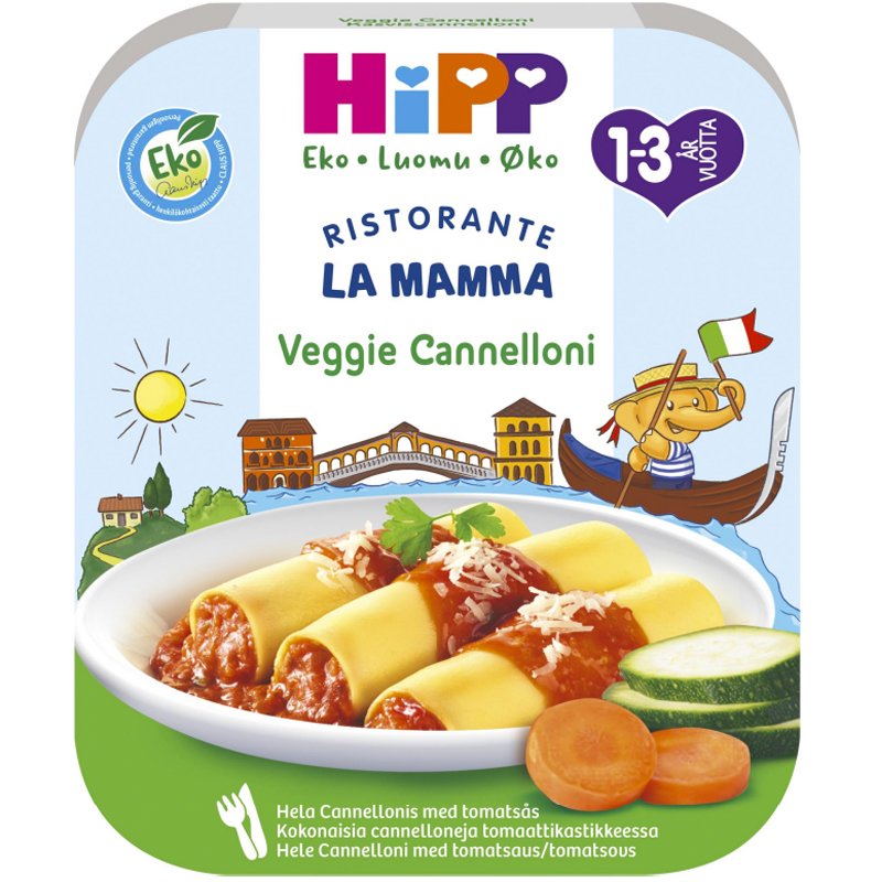 Lastenruoka Veggie Cannelloni - 35% alennus