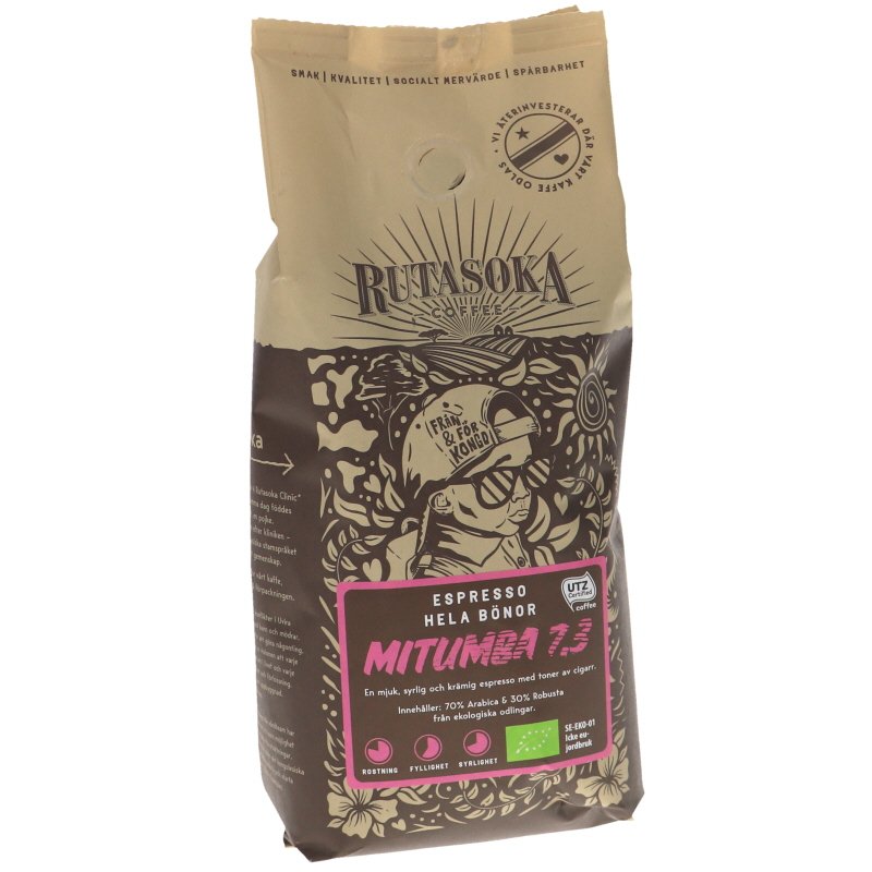 Luomu Espresso Kahvipavut - 18% alennus