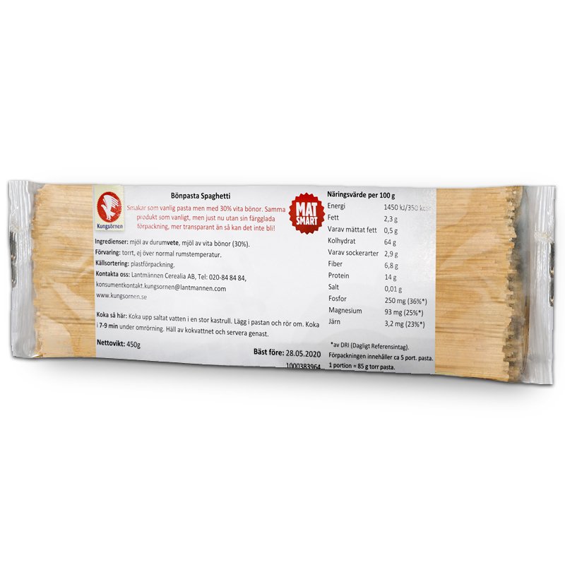 Papupasta Spagetti 450g - 25% alennus