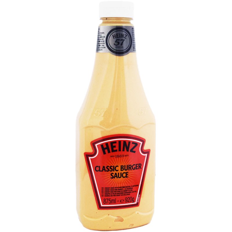 Hampurilaiskastike 875ml - 60% alennus