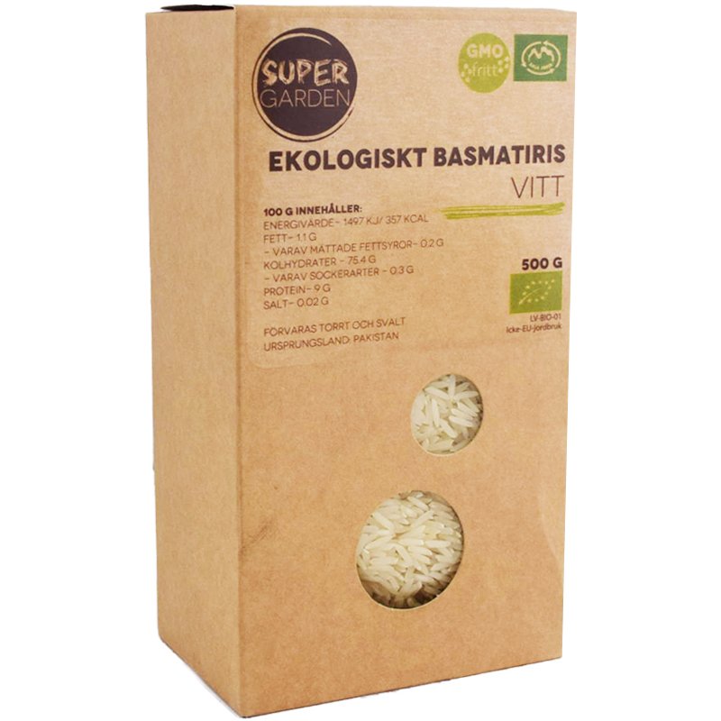 Valkoinen Basmatiriisi 500g - 22% alennus