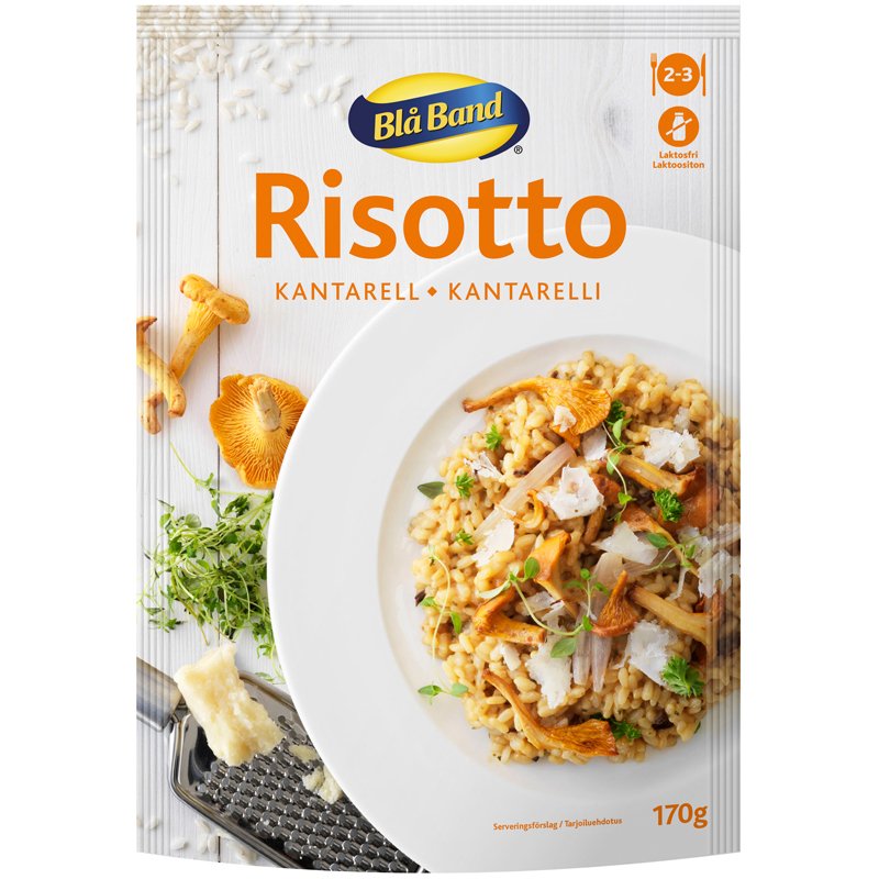 Kantarellirisotto - 25% alennus