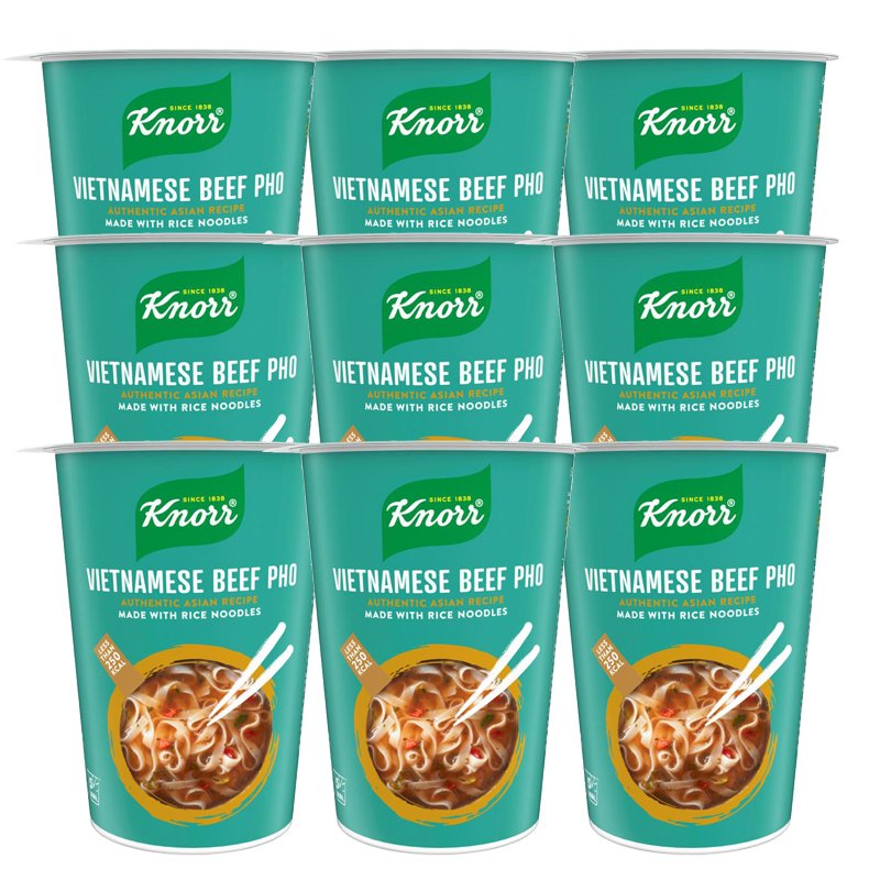 Kuppinuudelit Beef Pho 9kpl - 54% alennus