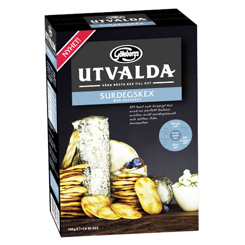 Voileipäkeksit Merisuolalla 100g - 60% alennus