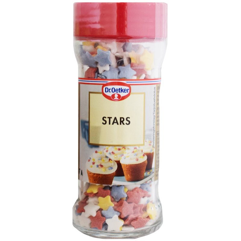 Koristerakeet "Stars" 40g - 38% alennus