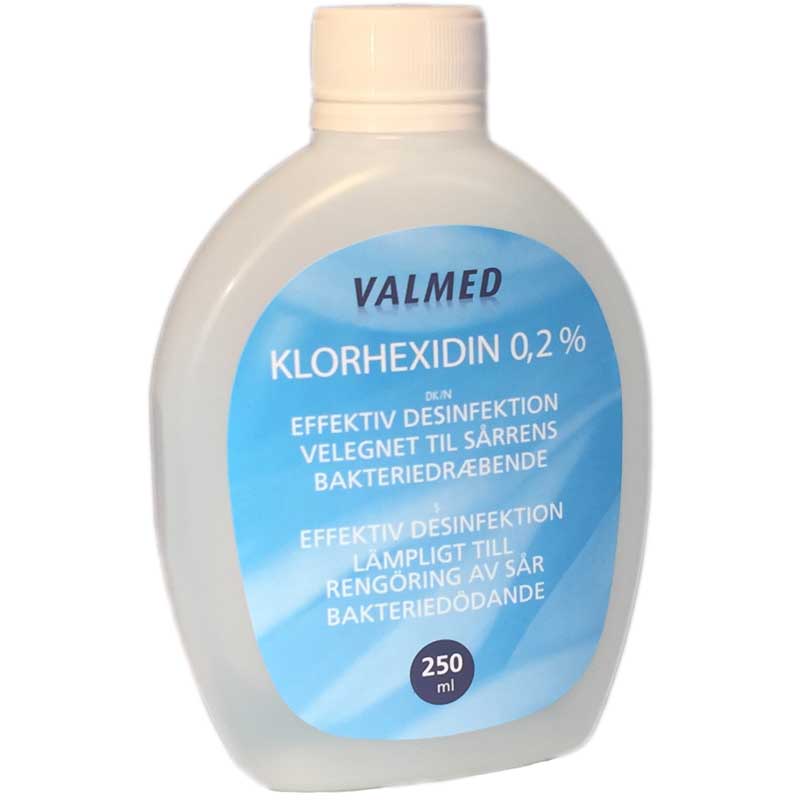 Haavanpuhdistusaine Klooriheksidiini 250ml - 33% alennus