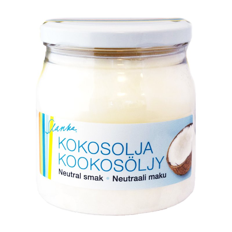 Kookosöljy Neutral 500ml - 50% alennus