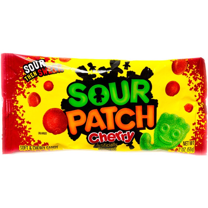 Makeiset "Sour Patch Cherry" 56 g - 77% alennus