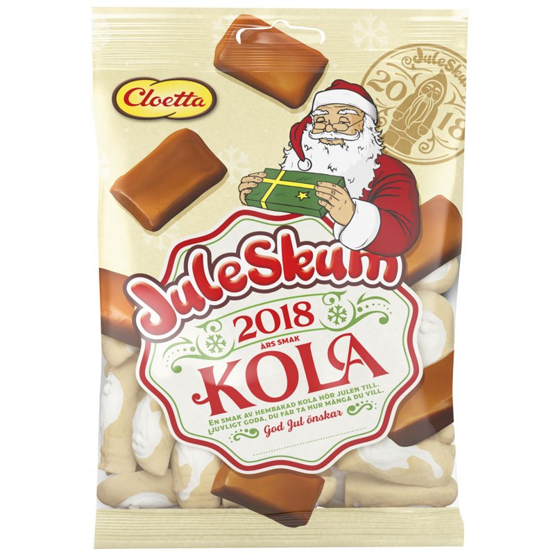 Vaahtomakeisia "Juleskum Kola" 100g - 51% alennus