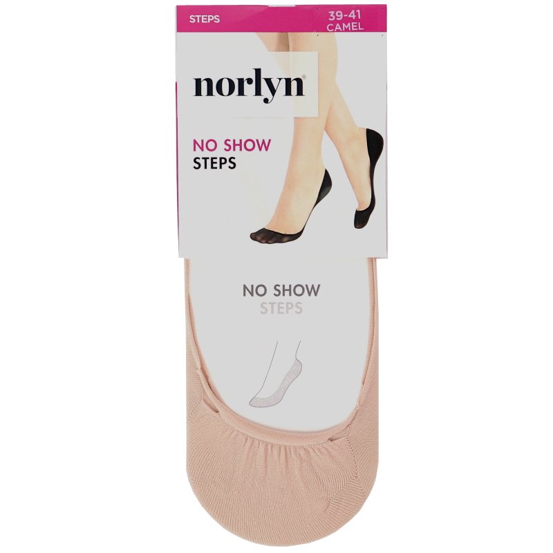 Varrettomat No Show Sukat Camel 39-41 - 76% alennus