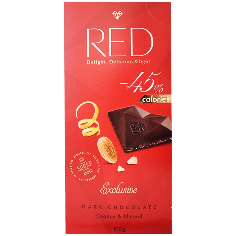 Tumma Suklaa "Orange & Almond" 100g - 60% alennus
