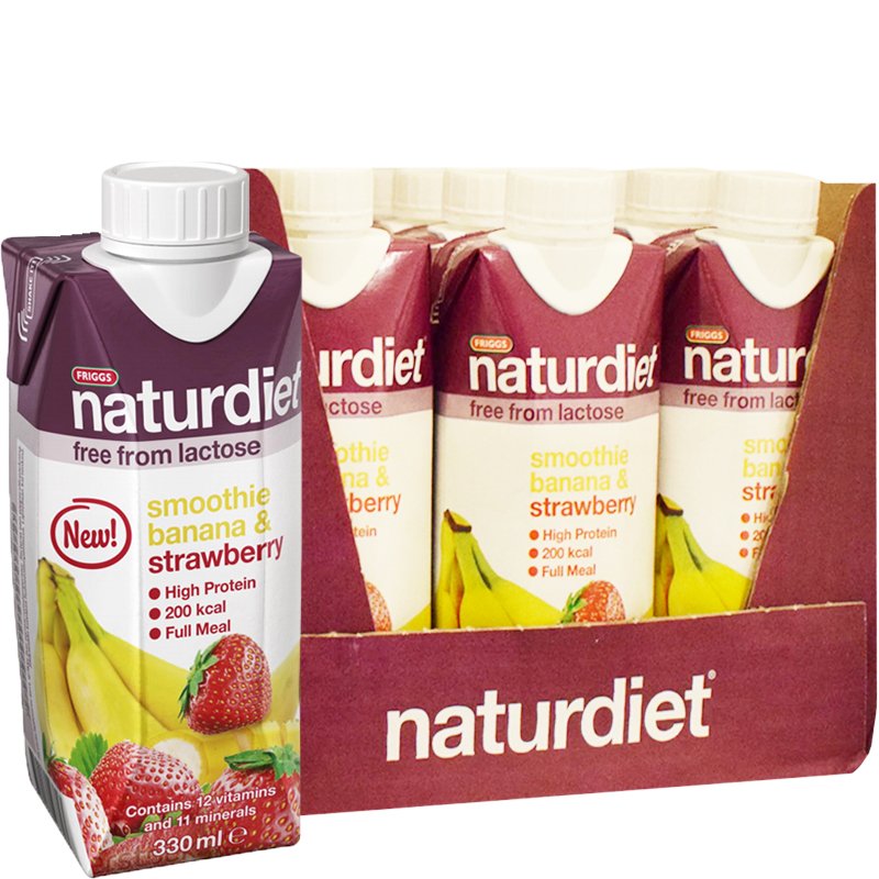 Ateriankorvikkeita Banana & Strawberry 12kpl - 21% alennus