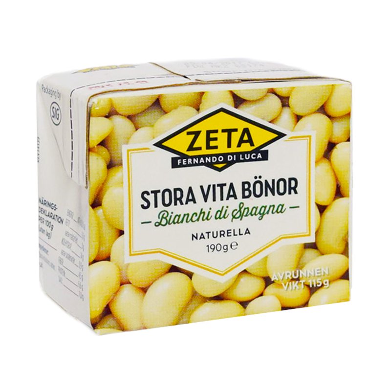 Suuret Valkoiset Pavut 190g - 65% alennus