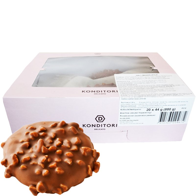 Laatikollinen Murotaikinaleivonnaisia 20 x 44g - 38% alennus