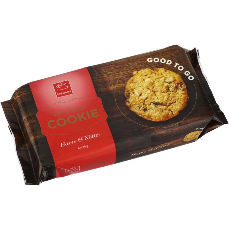 Keksit, "kaura ja pähkinä" 4 x 35 g - 66% alennus