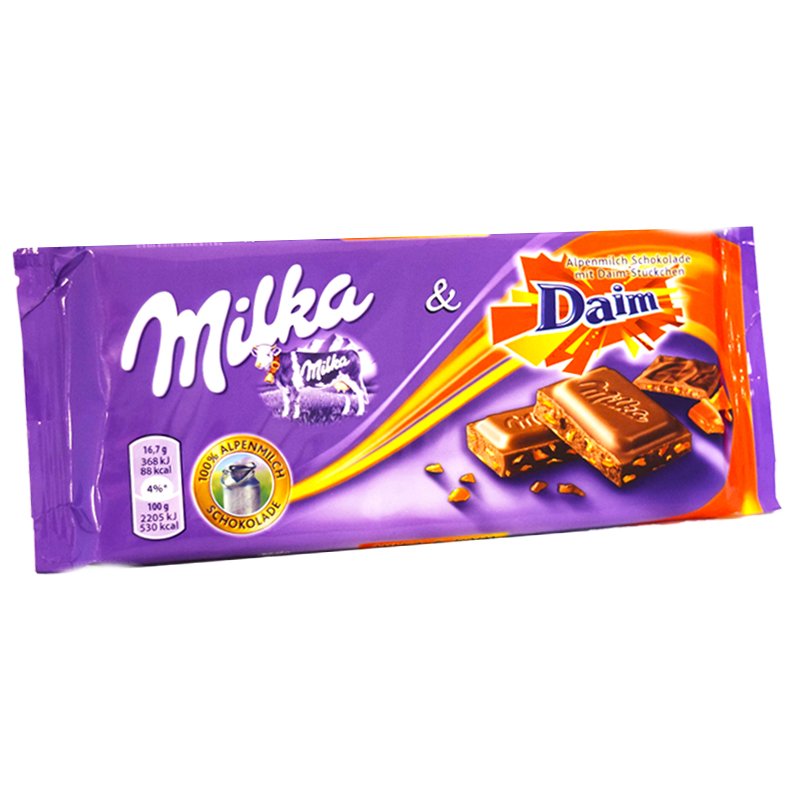 Maitosuklaa Daim 100 g - 40% alennus