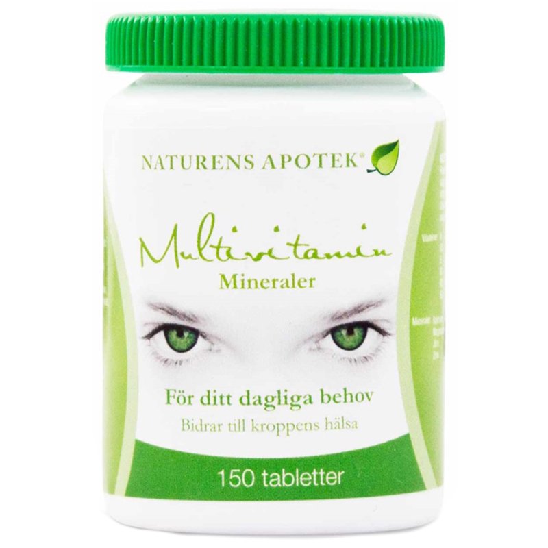 Lisäravinne multivitamiini 150 kpl - 44% alennus