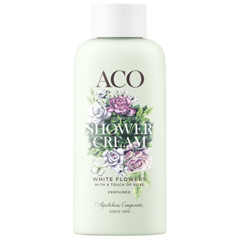 ACO Suihkugeeli, Valkoiset Kukat 200ml - 63% alennus