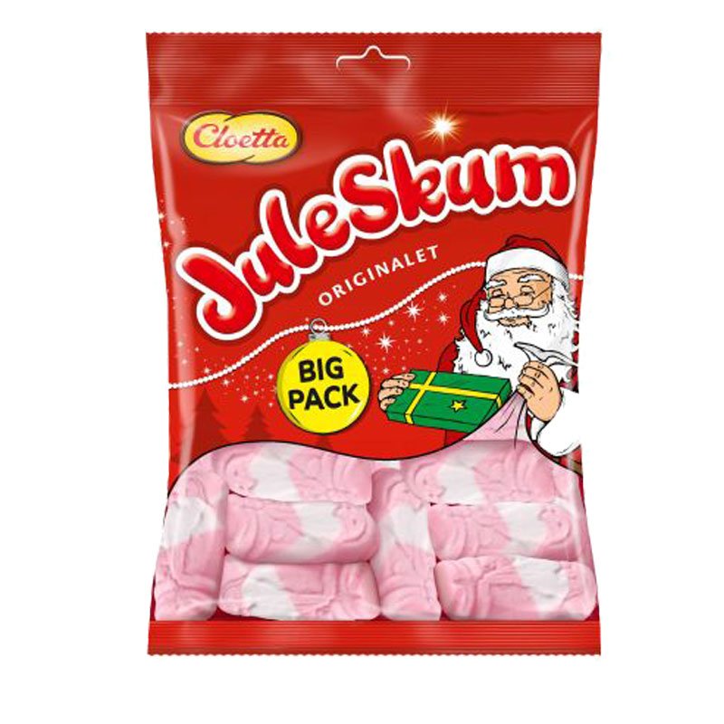 Vaahtomakeisia "Juleskum" 250g - 50% alennus