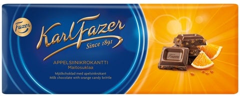 Suklaalevy Appelsiinikrokantti - 15% alennus