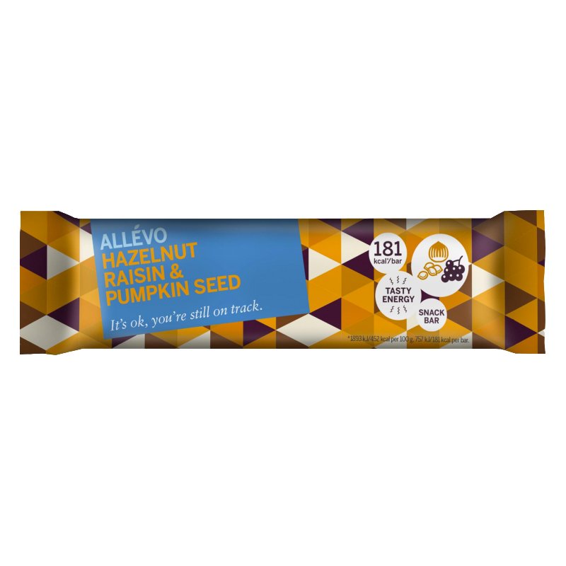 Snackbar "Hazelnut & Raisin" 40g - 60% alennus