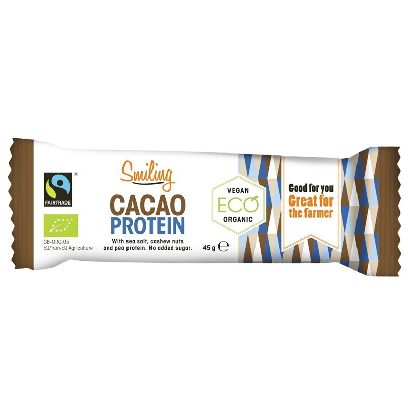 Luomu Proteiinipatukka "Kaakao" 45g - 41% alennus
