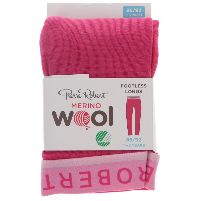 Merinovillapitkikset Lapset, 86-92 Pink - 52% alennus