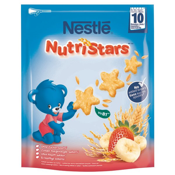 Nutristars Banaani & Mansikka - 40% alennus