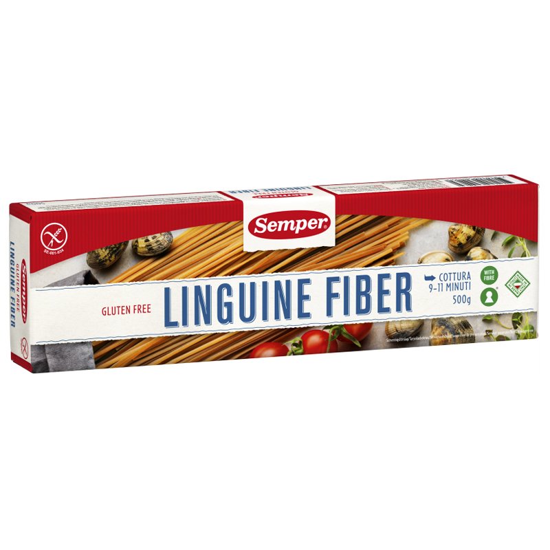Kuitupitoinen "Linguine" Pasta 500g - 52% alennus