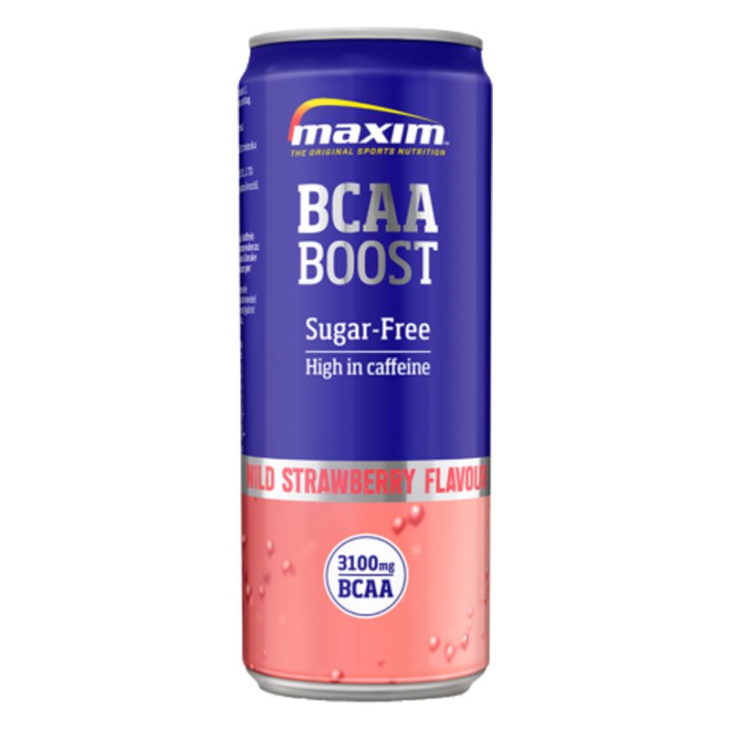 Urheilujuoma BCAA Boost Mansikka - 16% alennus