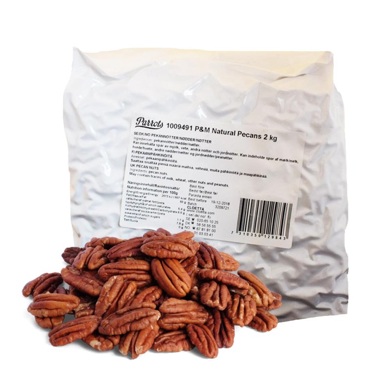 Pekaanipähkinöitä 2kg - 50% alennus