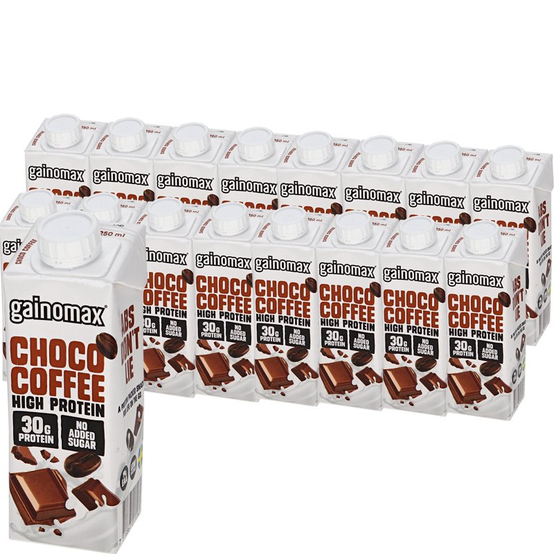 Laatikollinen Proteiinijuomia "Choco Coffee" 16 x 250ml - 64% alennus