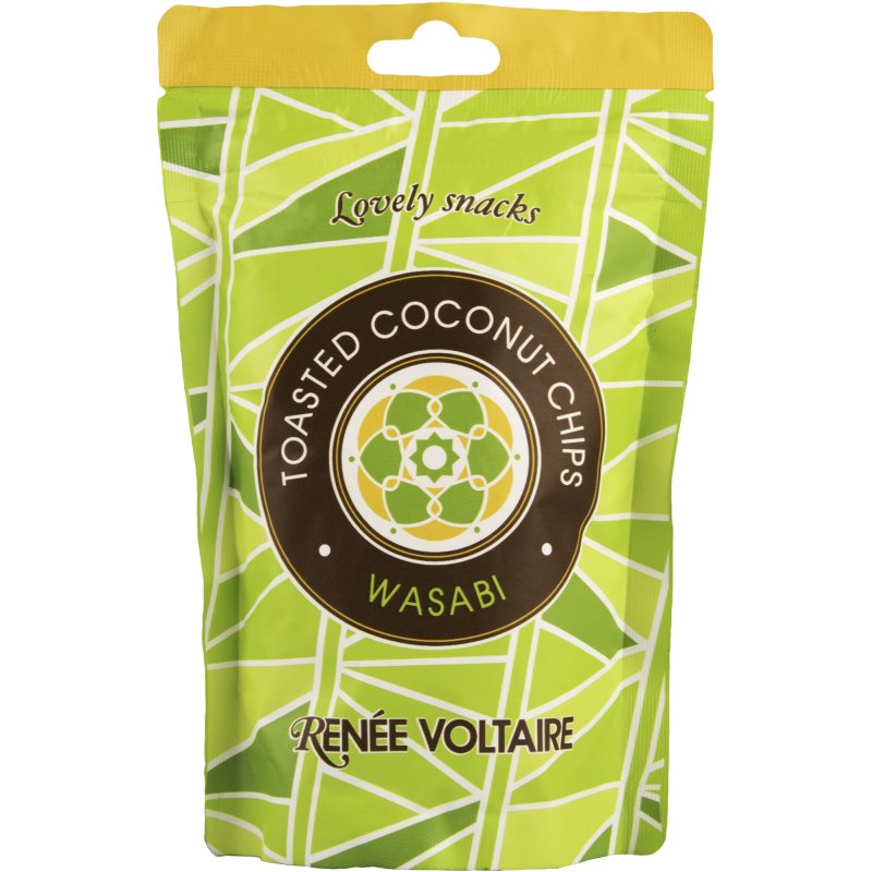 Kookossipsit Wasabi 40g - 40% alennus