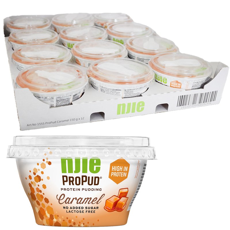 Proteiinivanukkaat Karamelli 12kpl - 51% alennus