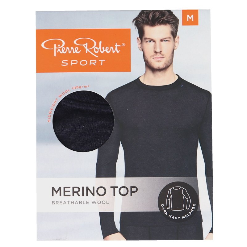 Merinovilla Urheilupaita Dark Navy Koko M - 56% alennus