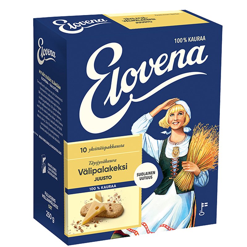 Välipalakeksit Juusto - 36% alennus