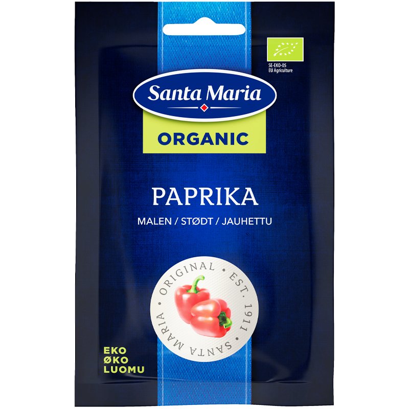 Luomu Jauhettu Paprika - 20% alennus