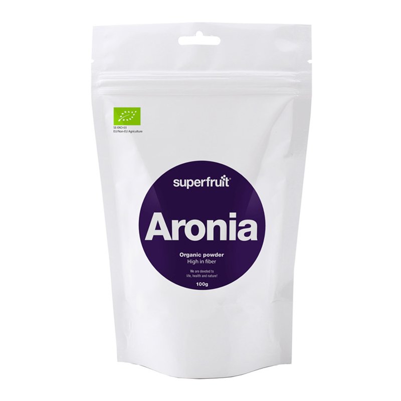 Luomu Superfruit Aroniajauhe 100g - 50% alennus