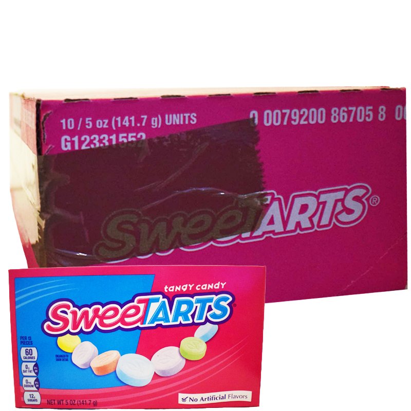 Laatikollinen "Sweetarts" Makeisia 1410g - 88% alennus