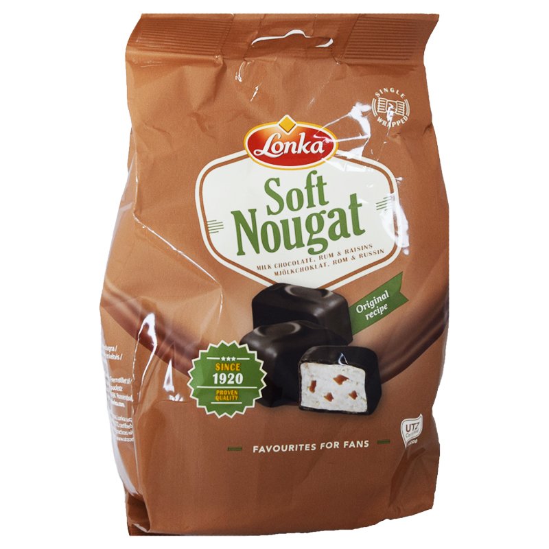 Nougat Maitosuklaa Rommirusina 132 g - 84% alennus