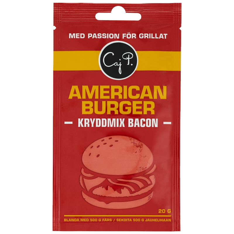 Mausteseos American Burger Pekoni - 45% alennus