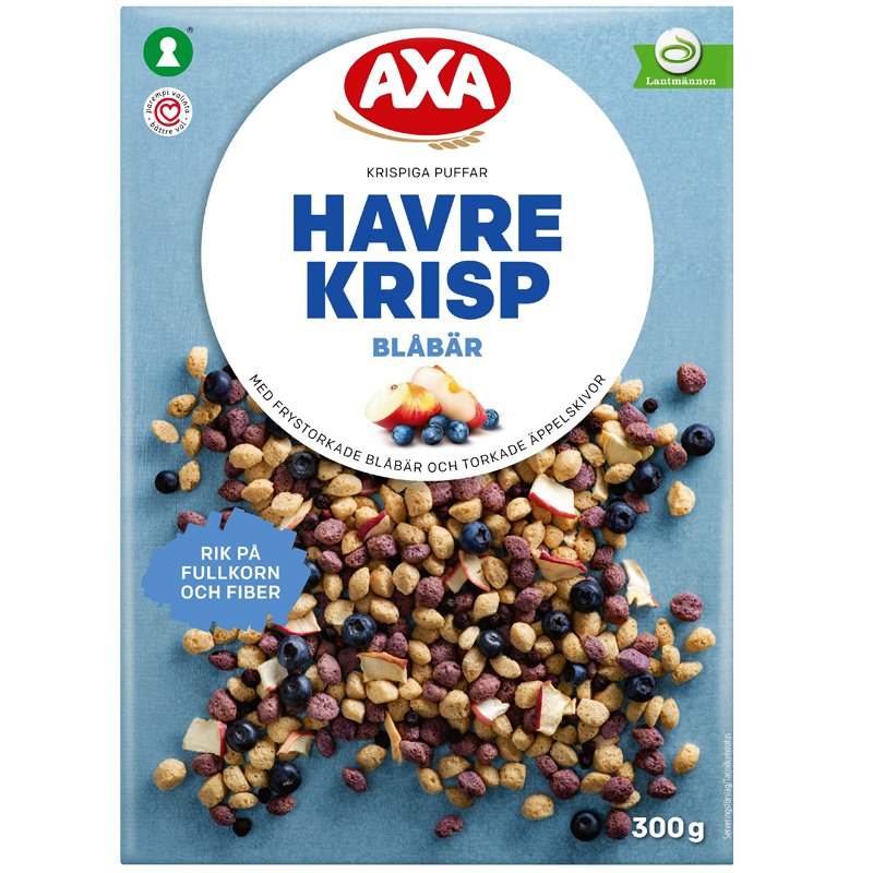 Kauramurot Blueberry & Apple - 21% alennus