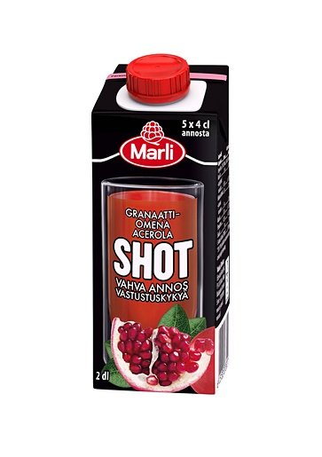 Shot Granaattiomena & Acerola - 48% alennus