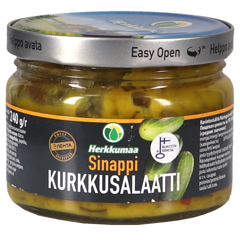Sinappikurkkusalaatti. - 31% alennus