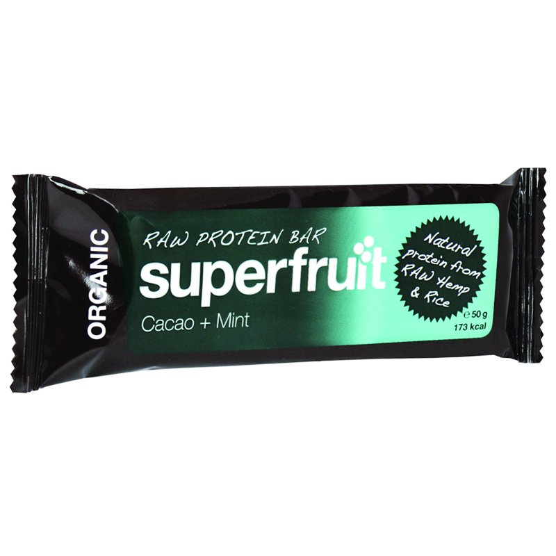 Luomu Proteiinipatukka "Cacao & Mint" 50 g - 57% alennus