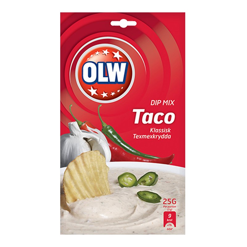 Dippiainekset Taco 24 g - 51% alennus
