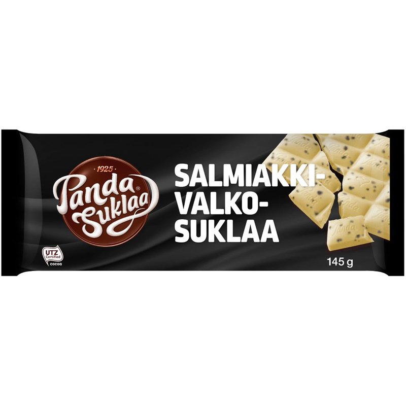 Panda Salmiakkivalkosuklaa - 25% alennus